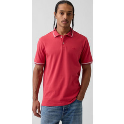 Gap Ανδρική Μπλούζα Polo Κοντομάνικη Κόκκινη 586306047