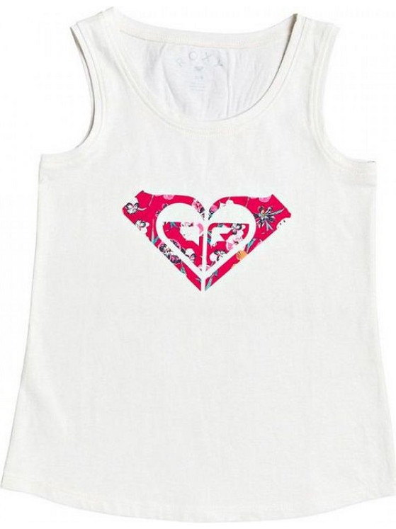 Roxy Παιδικό T-Shirt Αμάνικο Λευκό ERGZT03587