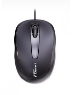 Element MS-004 v4.0 Ενσύρματο Mini Ποντίκι Black