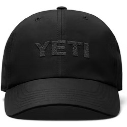 YETI Ανδρικό Καπέλο Jockey Υφασμάτινο Μαύρο 21023007064