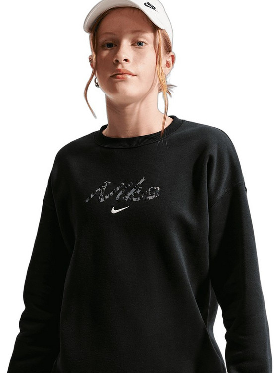 Nike Παιδικό T-Shirt Μακρυμάνικο Μαύρο IM4963-010