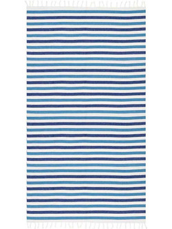 Aquablue Πετσέτα Παρεό Θαλάσσης Γαλάζια 90x180cm 30166