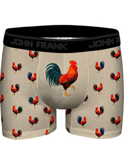 John Frank Rooster Ανδρικό Μποξεράκι Μπεζ JFBDFR387