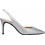 Michael Kors Γόβες Slingback με Τακούνι Στιλέτο Ασημί 40S5HNMP2M-040