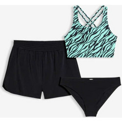 Bonprix Παιδικό Μαγιό Bikini Set για Κορίτσι Τιρκουάζ Μαύρο 968401