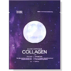 Tenzero Glow Collagen Sheet Μάσκα Προσώπου για Ενυδάτωση με Κολλαγόνο 1τμχ
