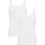 Sloggi Vest Αμάνικα Ανδρικά Φανελάκια Βαμβακερά Σετ 2Pack Λευκά 10163154-0003