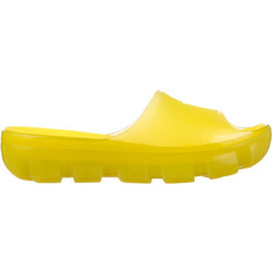UGG Jella Clear Γυναικείες Παντόφλες Καλοκαιρινές Flatforms Αντιολισθητικές Κίτρινες 1136763-SYYL