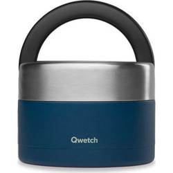 Qwetch Δοχείο Φαγητού Θερμός Inox 650ml Navy Μπλε