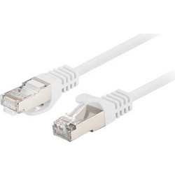 Lanberg U/UTP Cat.6 Καλώδιο Δικτύου Ethernet 0.5m White PCF6-20CC-0050-W