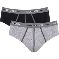 Sloggi Start Ανδρικά Σλιπ Βαμβακερά 2Pack 10206949-M013