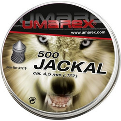 Umarex Jackal Βολίδες Pellets Αεροβόλου 4.5mm Μολυβένιες 0.53g / 8.2gr 500τμχ 4.1919