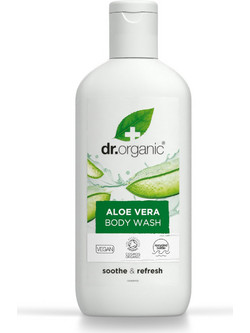 Dr. Organic Aloe Vera Sooth & Refresh Αφρόλουτρο σε Gel για Ευαίσθητο Δέρμα