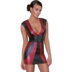 Cottelli Sexy Φόρεμα Μαύρο Κόκκινο 27179133021