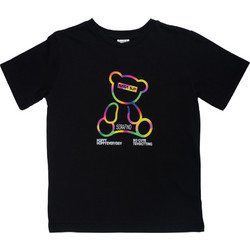 Serafino Nasa Bear Παιδικό T-Shirt Κοντομάνικο Μαύρο Πολύχρωμο SU26-6807