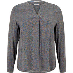 Tom Tailor Γυναικείο Χειμερινό Top Ανθρακί 1024916-27492