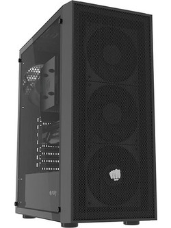 Fury Shobo SH8F Black Gaming Midi Tower Κουτί Υπολογιστή με Πλαϊνό Παράθυρο