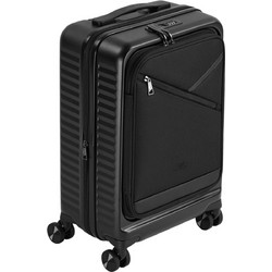 Rivacase 8180 Βαλίτσα Μεσαία 60x40x25cm με 4 Ρόδες Μαύρη
