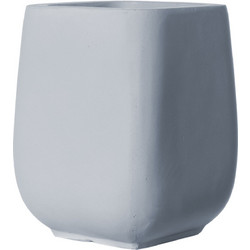 Supergreens Regal XL Γλάστρα Τετράγωνη Πήλινη Γκρι 55x55x66cm D-7270-8