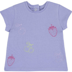 Chicco Παιδικό T-Shirt Κοντομάνικο Λιλά 007996-014