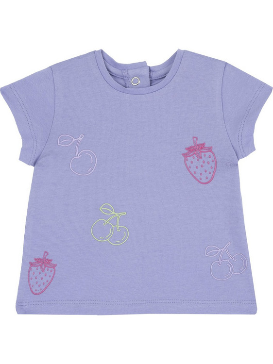 Chicco Παιδικό T-Shirt Κοντομάνικο Λιλά 007996-014