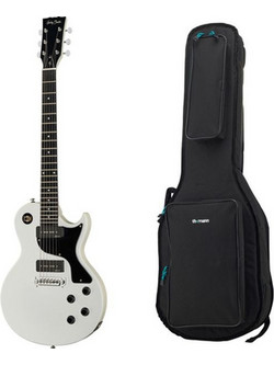 Harley Benton SC-Special with Bag Ηλεκτρική Κιθάρα Single Cut με Μαγνήτες SS & Ταστιέρα Amaranth Faded Black