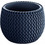Prosperplast Splofy Bowl Γλάστρα Στρογγυλή Πλαστική Ανθρακί 14.4x11cm DKSP150-S433
