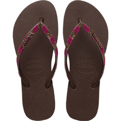 Havaianas Γυναικείες Σαγιονάρες Καφέ 4150168-0727
