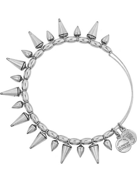 Alex and Ani Γυναικείο Βραχιόλι Βέργα Ασημί A12EB104RS