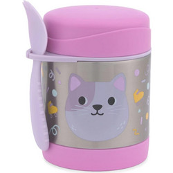 Skip Hop Besties Squa Cat Βρεφικό Θερμός Φαγητού Ανοξείδωτο 325ml
