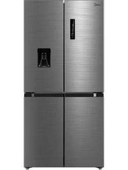 Midea 632FGD46W Ψυγειοκαταψύκτης 470lt No Frost Υ177.5xΠ83.3xΒ65.3cm Inox