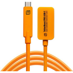 Tether Tools TBPRO3-ORG USB-C Female to USB-C 5m Orange