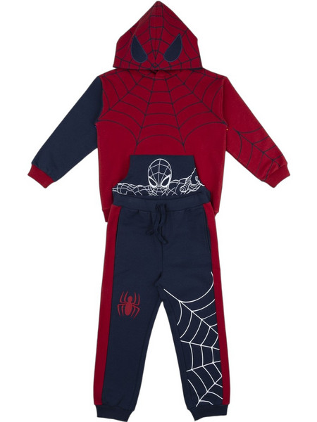 Prenatal Spider-Man Παιδικό Σετ Φόρμας Κόκκινο Navy Μπλε 1525437