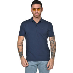 Berto Lucci Ανδρική Μπλούζα Polo Κοντομάνικη Navy Μπλε 07261-26200-5001