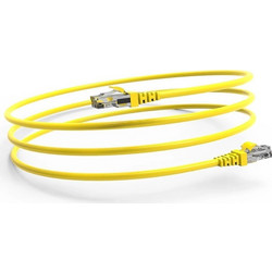 Inca U/UTP Cat.6 Καλώδιο Δικτύου Ethernet 2m Yellow ICAT6-02TS