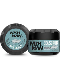 Nish Man Sea Ενυδατικό Scrub Προσώπου 300ml
