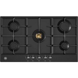 Bertazzoni P905CHERNELPG Εμαγιέ Εστία Αυτόνομη με Λειτουργία Κλειδώματος 85x48cm