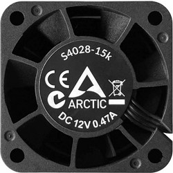 Arctic S4028-6K Case Fan 40mm με Σύνδεση 4-Pin PWM Black