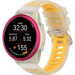 Techsuit W084 Λουράκι Σιλικόνης Yellow (Universal 22mm)