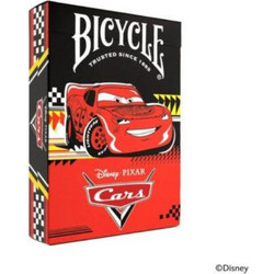 Bicycle Disney Cars Τράπουλα Μαύρη Κόκκινη 10052088