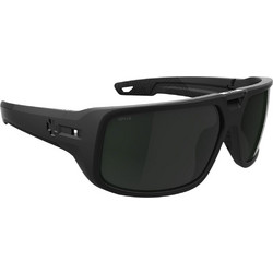SPY YS142004 Ανδρικά Γυαλιά Ηλίου Μάσκα Κοκάλινα Μαύρα με Μαύρο Φακό