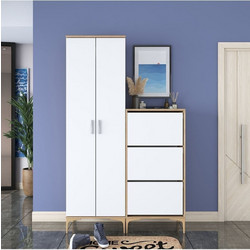 Stewe Home Παπουτσοθήκη Ξύλινη M120xΠ37.5xΥ199cm STE-034206