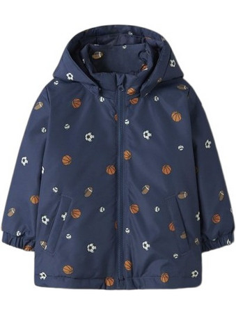 Name It Balls Παιδικό Μπουφάν Χειμωνιάτικο Softshell Αδιάβροχο Navy Μπλε 13255204