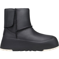 UGG Classic StreetScape Γυναικεία Μποτάκια Πλατφόρμα Δερμάτινα Μαύρα 1174010-BKJ