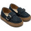 Babywalker Βαπτιστικά Loafers για Αγόρι Δερμάτινα Ανατομικά Navy Μπλε BW4322
