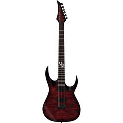 Solar Guitars AB2.6 Ηλεκτρική Κιθάρα ST Style με Μαγνήτες HH & Ταστιέρα Rosewood Red Satin Flame Burst