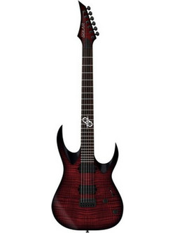 Solar Guitars AB2.6 Ηλεκτρική Κιθάρα ST Style με Μαγνήτες HH & Ταστιέρα Rosewood Red Satin Flame Burst