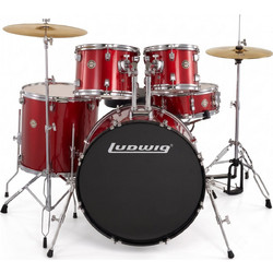 Ludwig Accent Fuse Red