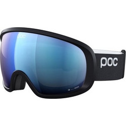 Poc Fovea 408408702 Μάσκα Σκι & Snowboard Ενηλίκων Μαύρη με Φακό Καθρέπτη Μπλε