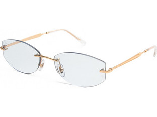Ray-Ban RB3792 001/MF Γυναικεία Γυαλιά Ηλίου Πολυγωνικά Μεταλλικά Χρυσά με Διαφανές Degradee Φακό